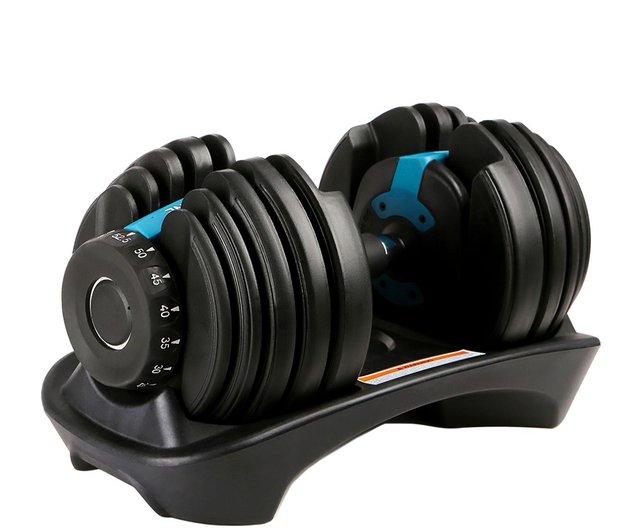 Men's health cast online iron adjustable single dumbbell