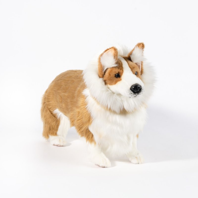 Hansa 6686 - Corgi 50cm - ตุ๊กตา - วัสดุอีโค สีส้ม