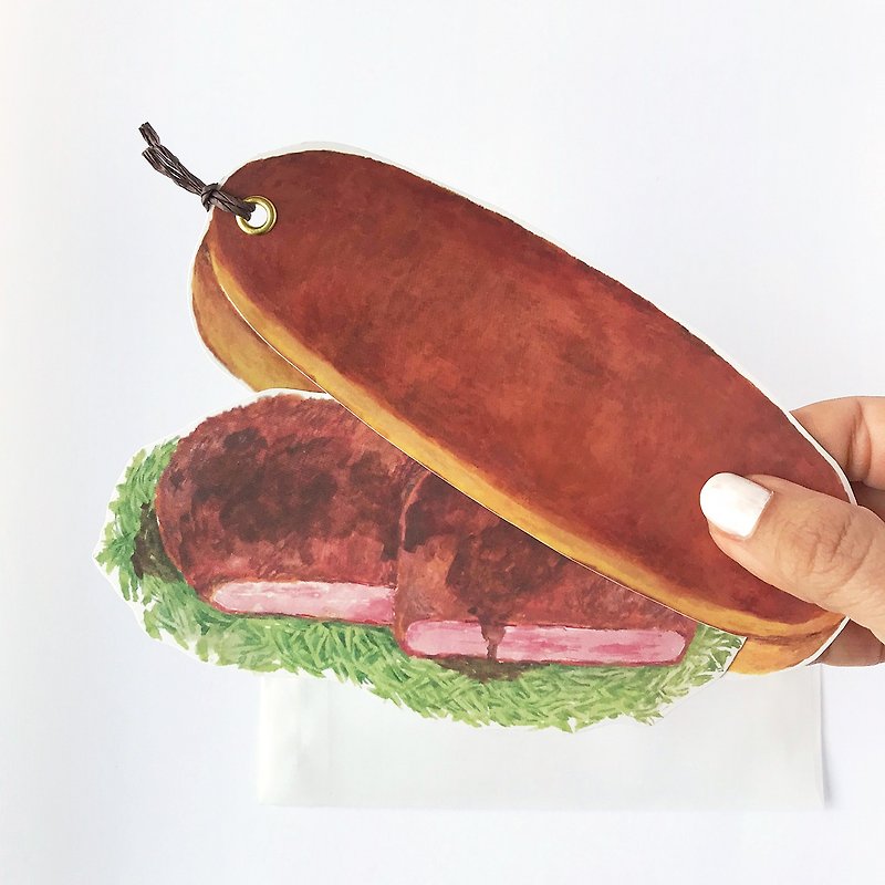 Sandwich card Croquette - การ์ด/โปสการ์ด - กระดาษ 