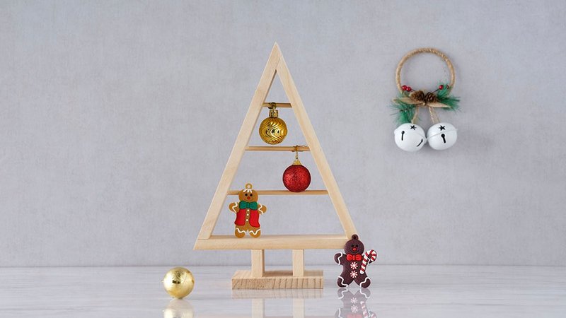 [Woodworking Experience] Christmas Tree Ornament Hanging Classes Started in Taiwan - งานฝีมือไม้/ไม้ไผ่ - ไม้ 