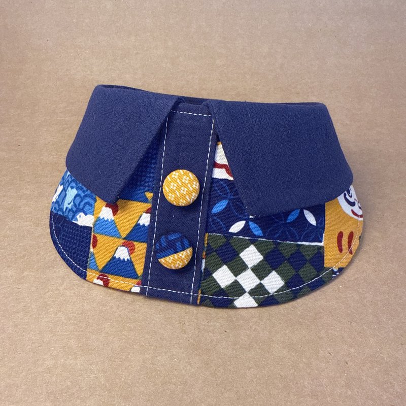 NAMICHI 和風系列 36-40cm 寵物圍巾 現貨 - 項圈/牽繩 - 棉．麻 