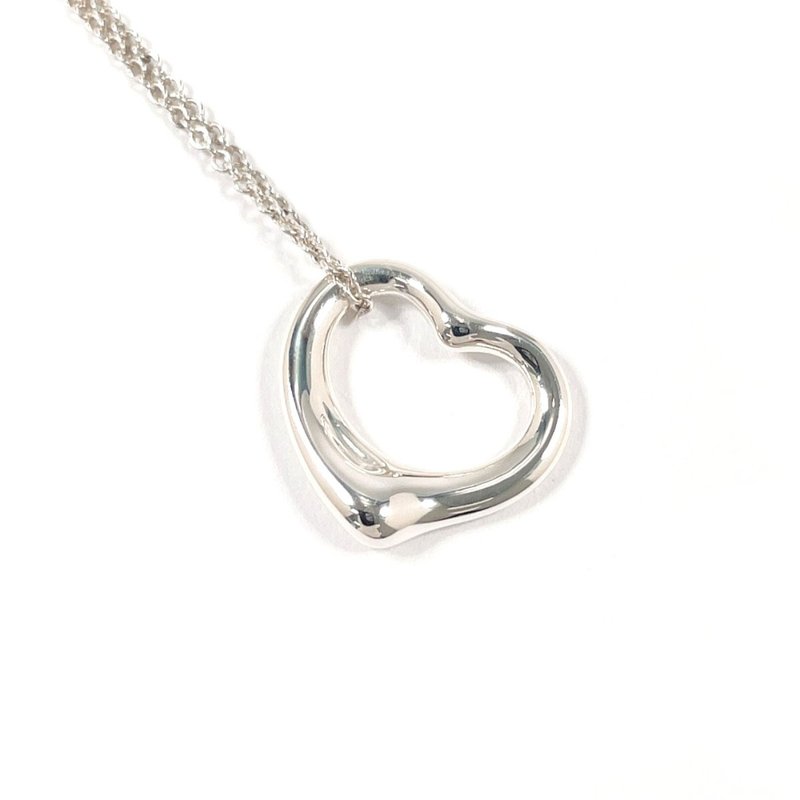 【日本直送 中古美品】ティファニー TIFFANY&Co. ネックレス エルサペレッティ オープンハート シルバー925 - 項鍊 - 純銀 銀色