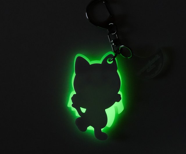 doudle studio】蓄光アクリルキーホルダー ブラインドボックス