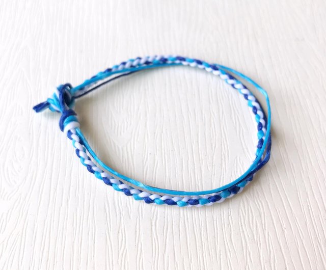 Customized Braided Wax Thread Bracelet X Bracelet; Five Pattern Designs -  Shop bosquecosa Bracelets - Pinkoi