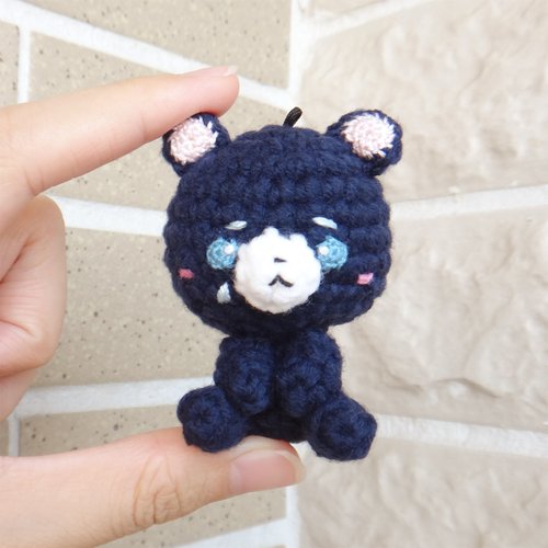 I ♥ AUS クマのキーホルダー 5個セット メール便 くま ぬいぐるみ キーホルダー くまのフカフカ