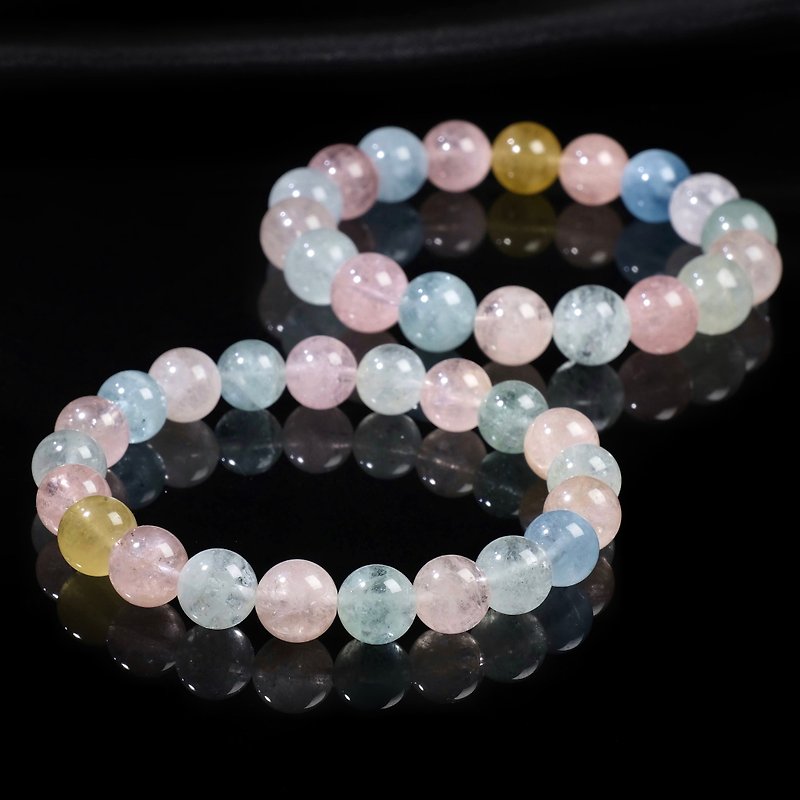 9.5mm/11mm Iced Candy Stone Crystal Bracelet Popular Love - สร้อยข้อมือ - คริสตัล หลากหลายสี