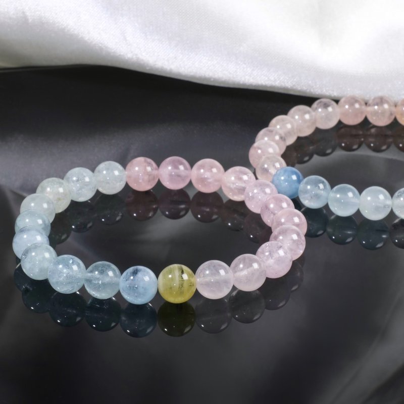 9.5mm/11mm Iced Candy Stone Crystal Bracelet Popular Love - สร้อยข้อมือ - คริสตัล หลากหลายสี