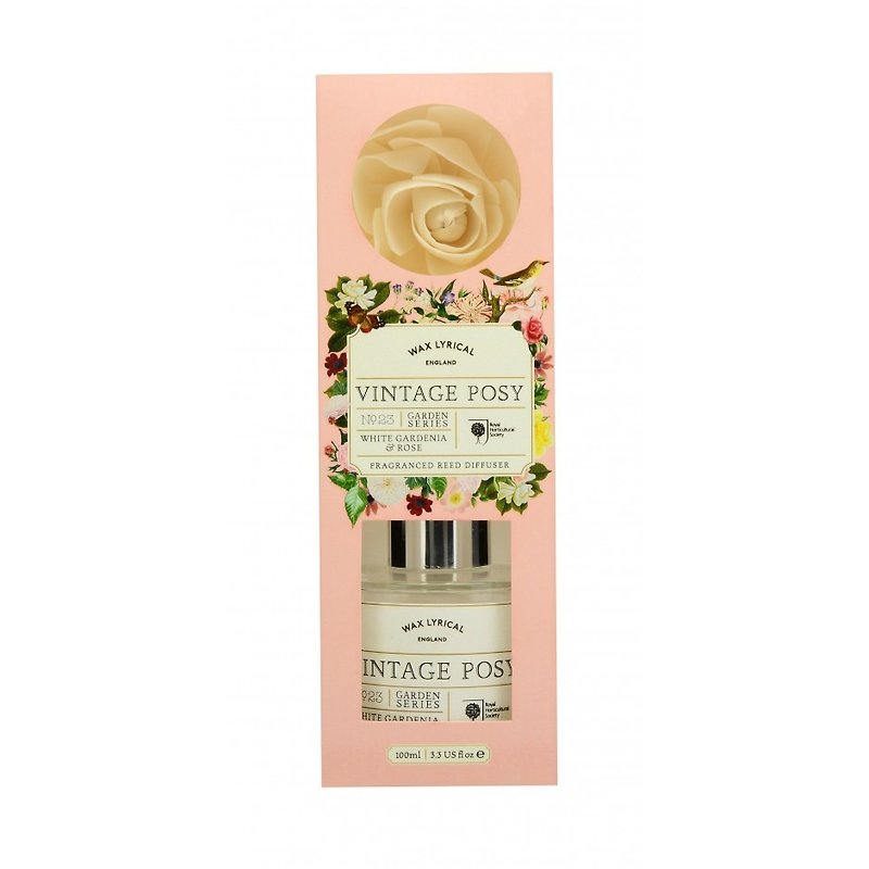 British Fragrance RHS VP Gardenia and Rose Series 100ml - Fragrances - Glass 