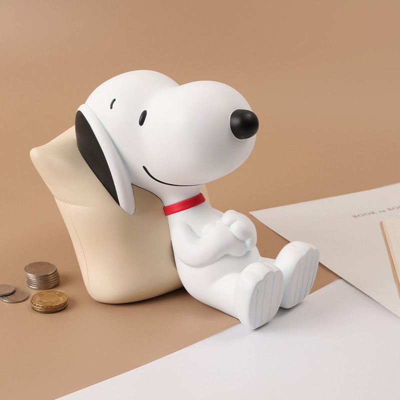 Peanuts Snoopy money box Zzz-Snoopy doll money box - Coin Banks - Plastic Multicolor