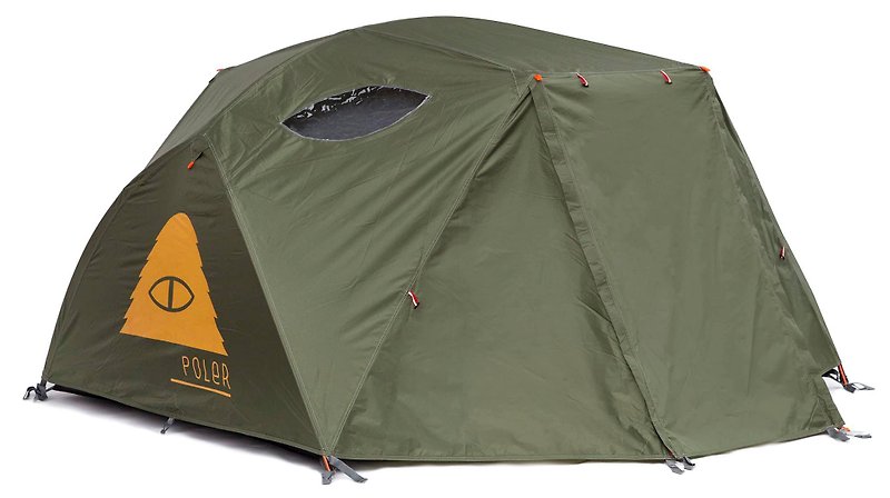 【現貨熱賣】POLER STUFF TWO MAN TENT 雙人帳篷 (軍綠) - 野餐墊/露營用品 - 其他人造纖維 