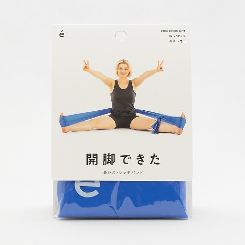 érugam 日本生活感運動 erugam 開腳彈力帶 瑜珈伸展拉筋帶 居家健身器材 運動器材