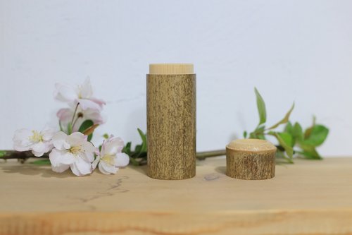 竹筒 雕刻 竹製品 | 小さな斑点のある竹筒 | 茶筒と小物 | 手磨きの自然で