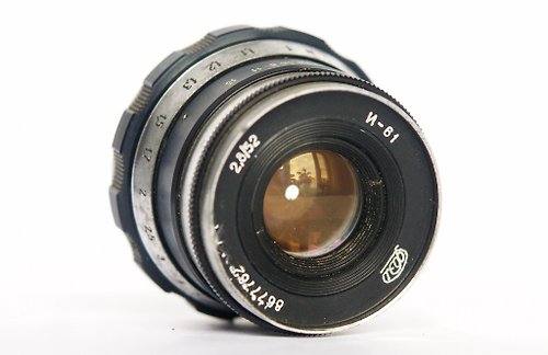 Russian photo Industar-61 I-61 2.8/52 M39 mount USSR lens for rangefinder FED