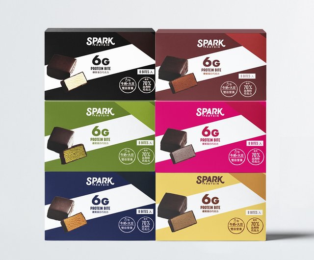 Spark Bite Premium Protein Chocolate Pie - Luxury Mixed ...