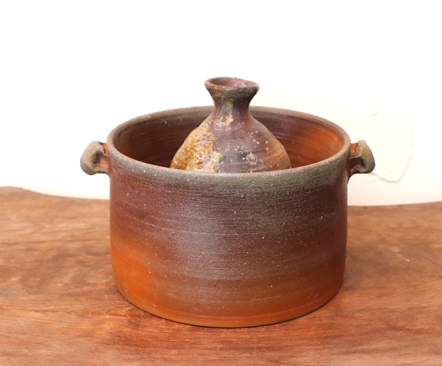 備前焼、ワインクーラー 備前焼、ワインクーラー SHIZQ 鶴 ワインクーラー