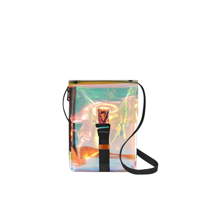 Gaston Luga Splash mini Crossbody 斜背包 - 【幻彩雷射】 - 側背包/斜背包 - 其他材質 多色