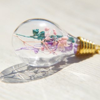フランスの金属テクスチャ吹きガラスボールブックマークステーショナリー-くり抜かれた詩的な葉+3色の花