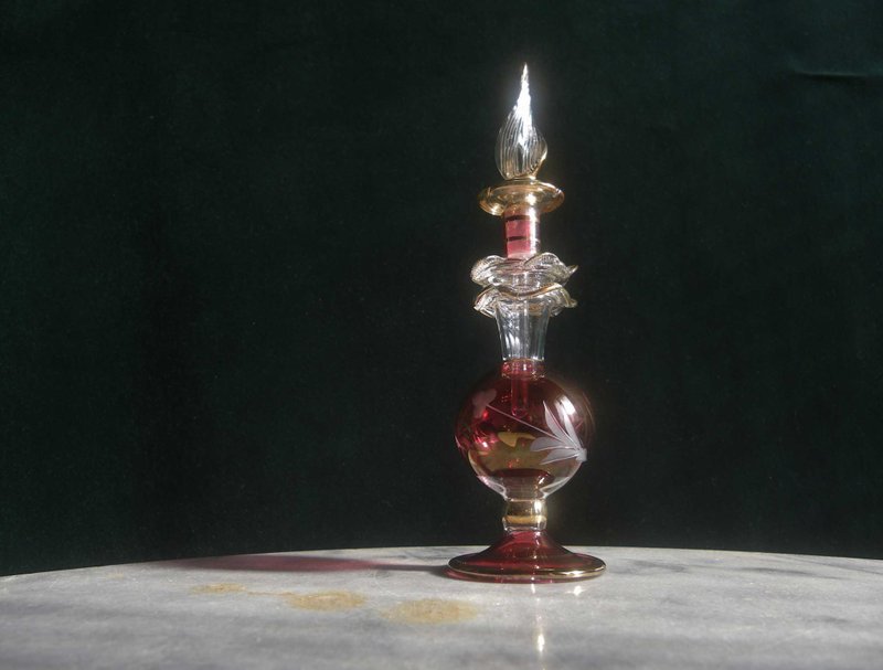 【老時光 OLD-TIME】早期中東玻璃香水瓶 - 擺飾/家飾品 - 其他材質 
