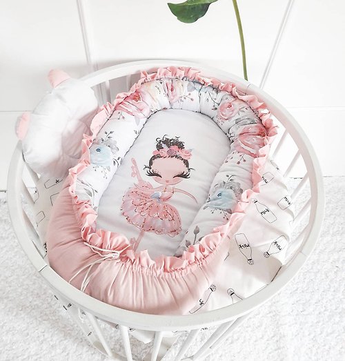 AllbrightKids Baby nest newborn 0-8 month + pillow as a gift!!
