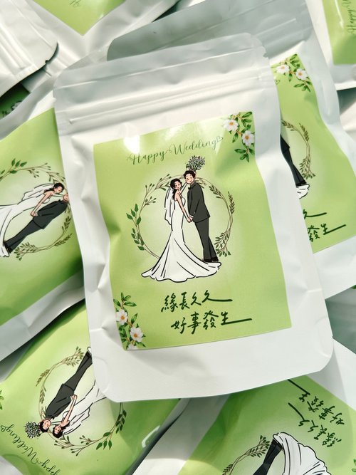 緣長好事｜農情濃情伴手禮品牌 好事花生婚禮小物-經典喜糖 似顏繪 森林系 桌上禮 企業禮贈品