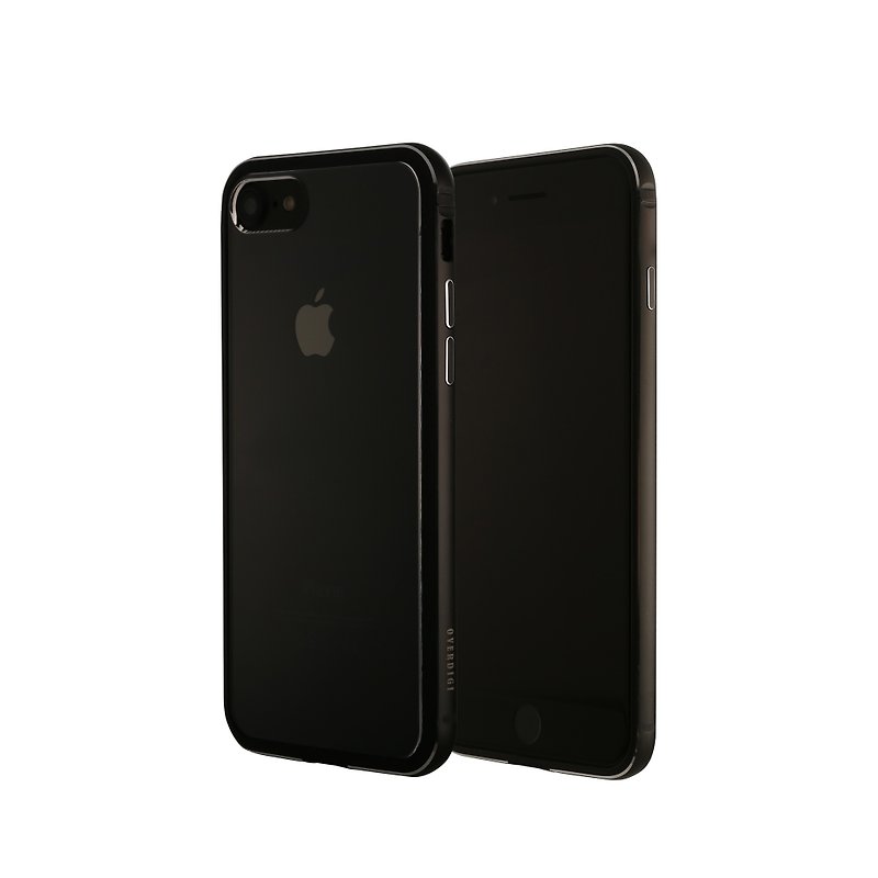 OVERDIGI LimboX iPhone7/8/2020SE dual-material aluminum alloy frame matte black - Other - Other Metals Black