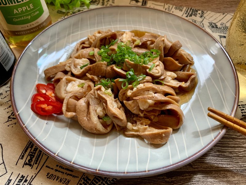 【居家美食】尼姐家 台式小菜系列之滷大腸 - 料理包/調理包 - 新鮮食材 白色