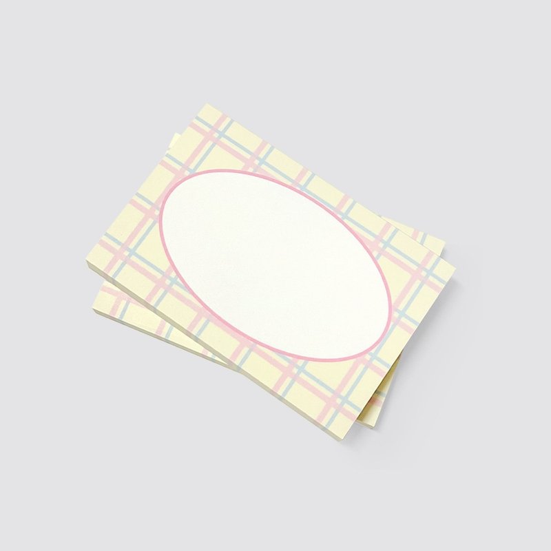 Picnic pink | Memo Pad - 便條紙/便利貼 - 紙 多色