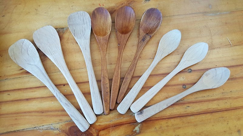 【Xiongkang wood workshop】 wooden spoon - Cutlery & Flatware - Wood Brown