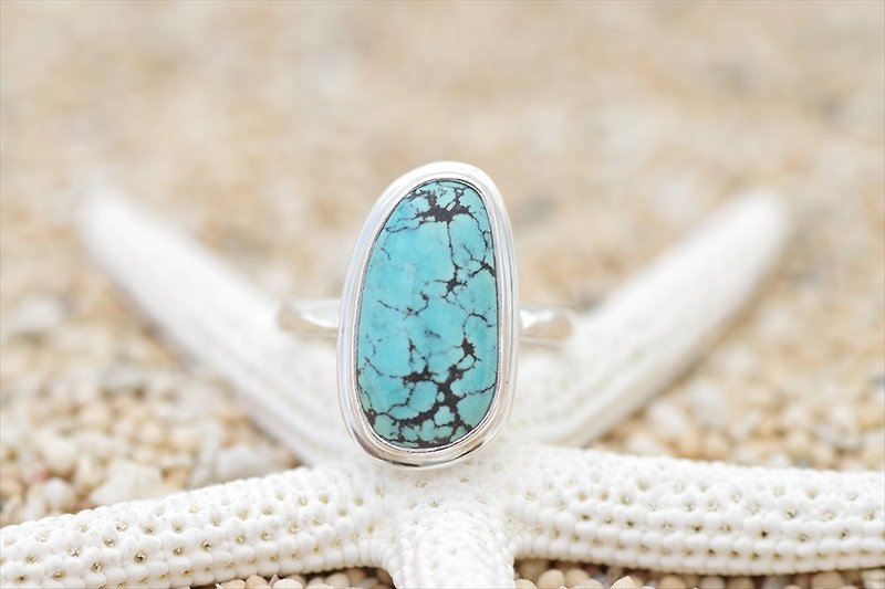 Silver Ring of turquoise - General Rings - Stone Green
