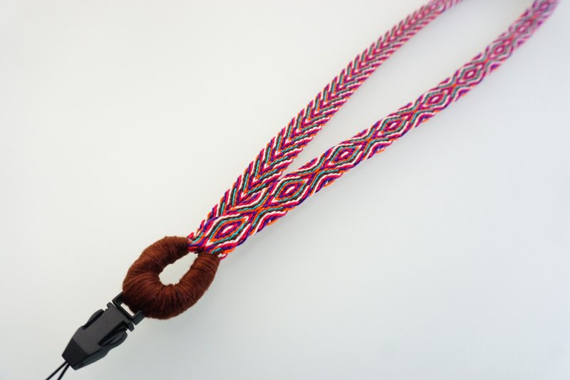 携帯電話ストラップ ID カード手織りウェビング - ストラップ・チェーン - コットン・麻 多色