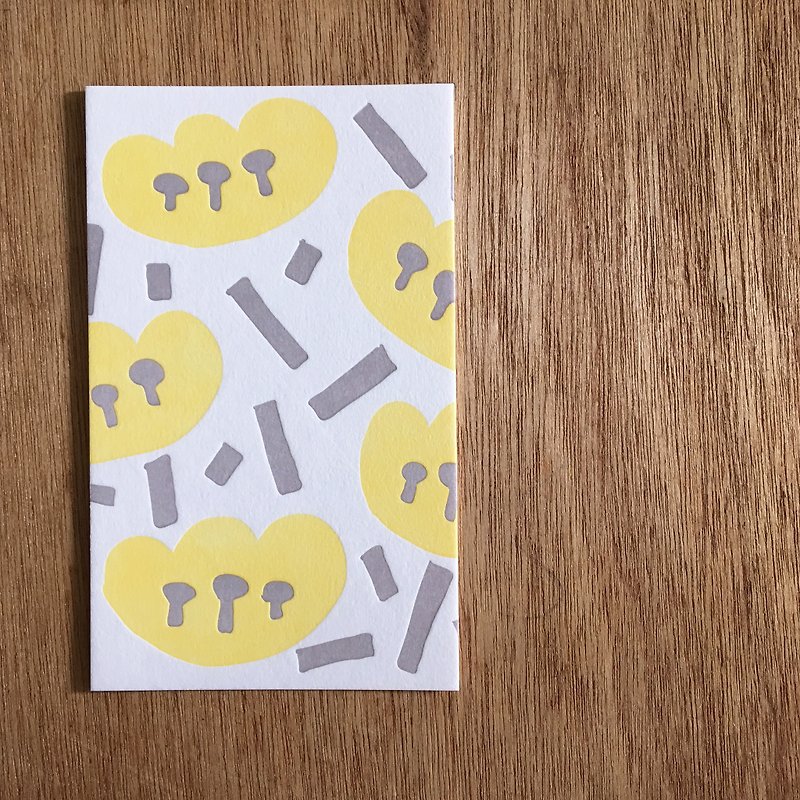 moshimoshi | Letterpress postcard-FLORA - การ์ด/โปสการ์ด - กระดาษ 