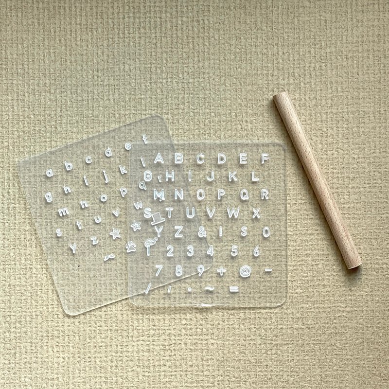 補運費商品 - 材料包加購英文字模 - 非實體商品 - 其他材質 