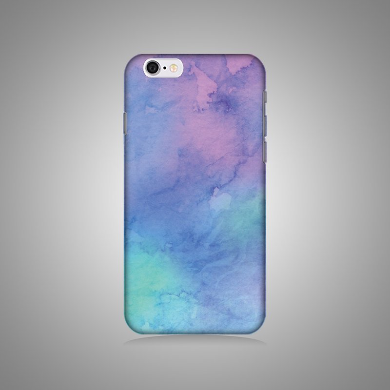 Empty shell series-gradient purple- Teal original mobile phone shell/protective cover (hard shell) - Other - Plastic 