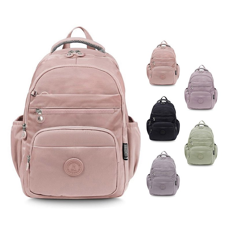 [Best Selling Plain Color] Time Traveler - Intelligent multi-layered large-capacity backpack with slip pocket - five colors in total - กระเป๋าเป้สะพายหลัง - ไนลอน หลากหลายสี