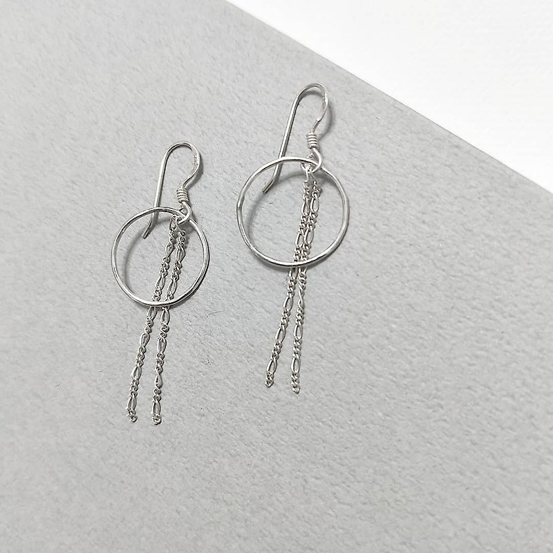 Simple Tassel Dangle Earrings - Earrings & Clip-ons - Other Metals 