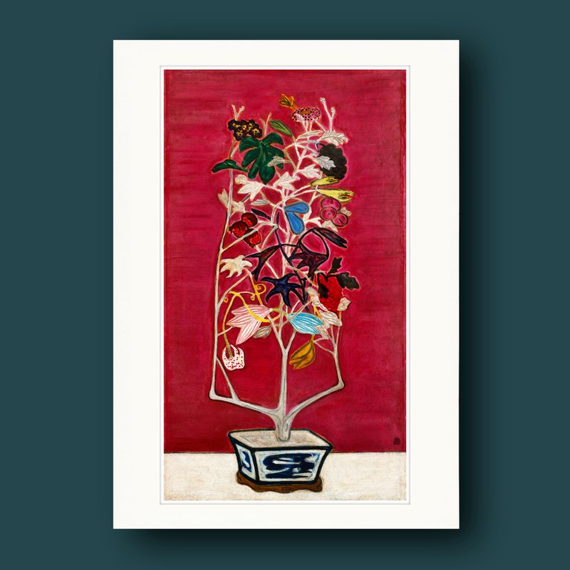 【Deco Poster】SANYU 盆栽 - Posters - Paper Red