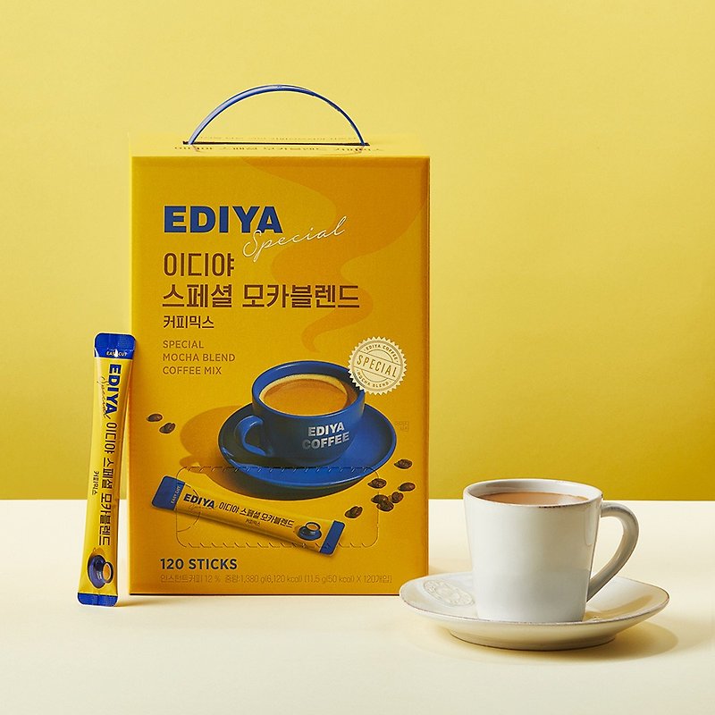 EDIYA COFFEE Special Mocha Coffee | 11.5g * 120 pcs - Shop EDIYA COFFEE ...