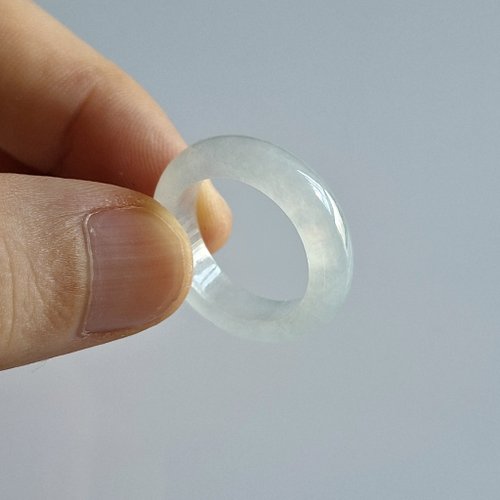 翡翠百貨 jade store 白冰戒圈 | 天然緬甸翡翠戒指 | 女戒圈男戒圈