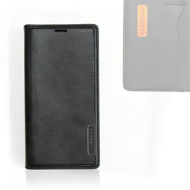 iPhone13 保護皮套 磁吸內部可插卡 展品只有一個 - 手機殼/手機套 - 其他材質 黑色