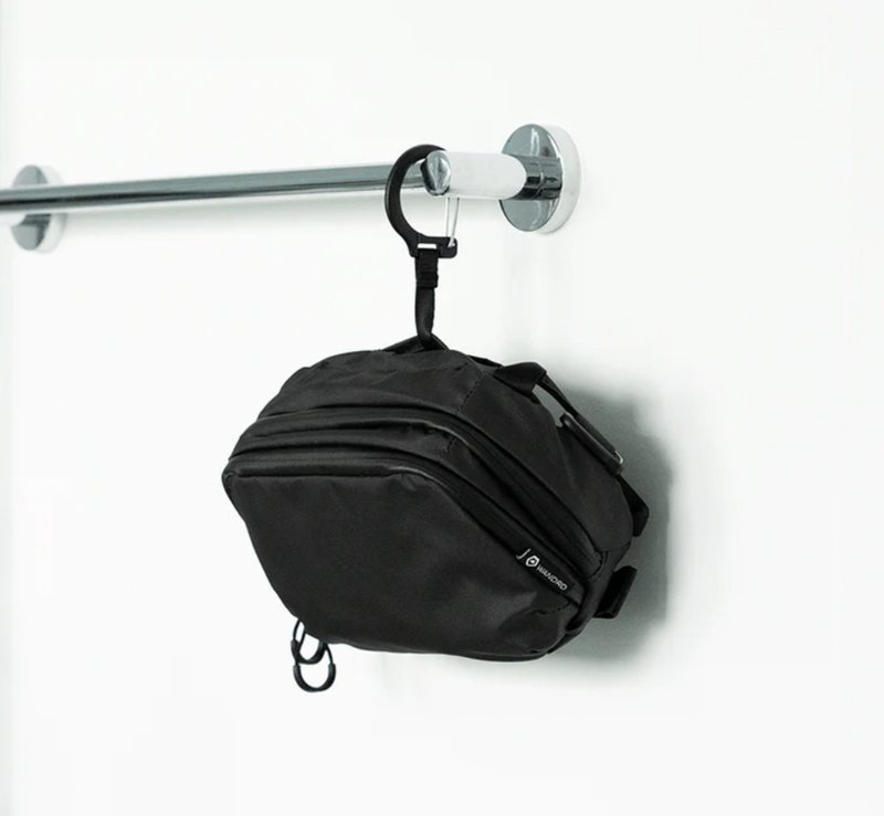 Wandrd Toiletry Bag - กระเป๋าเครื่องสำอาง - วัสดุกันนำ้ สีดำ