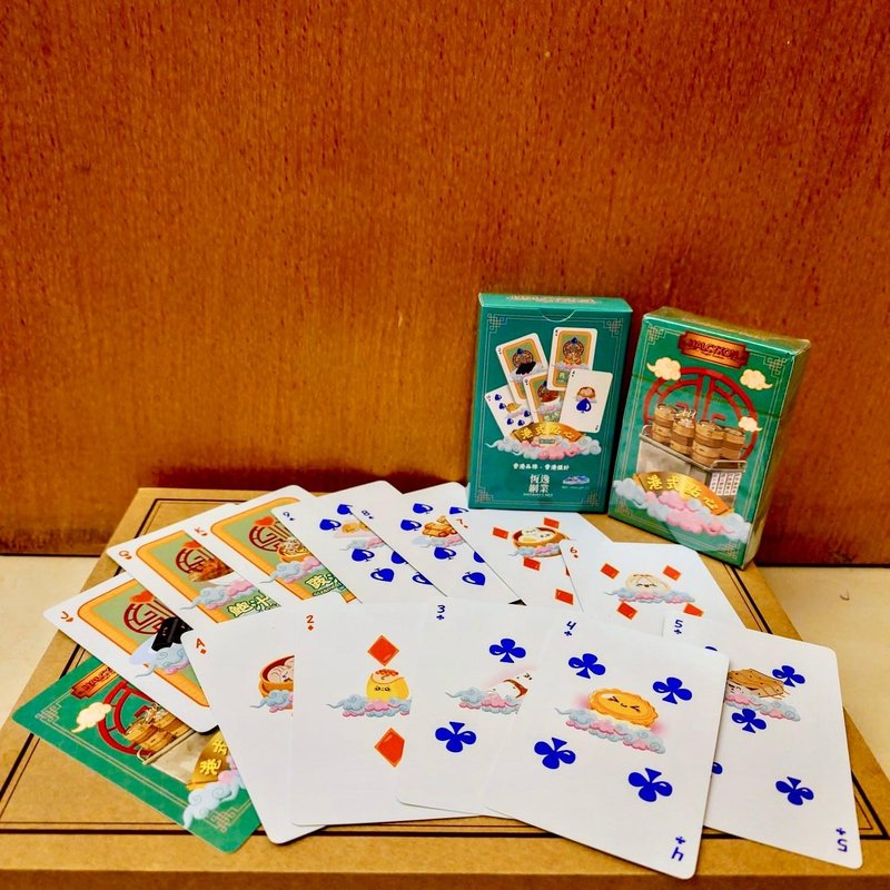 港式點心－撲克牌 (普通版) - 桌遊/卡牌 - 紙 