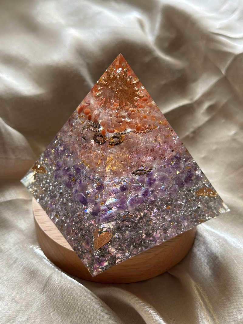 Customized [Aogan Energy Tower - You who manifest your goals] - Aogan Pyramid - Items for Display - Resin 