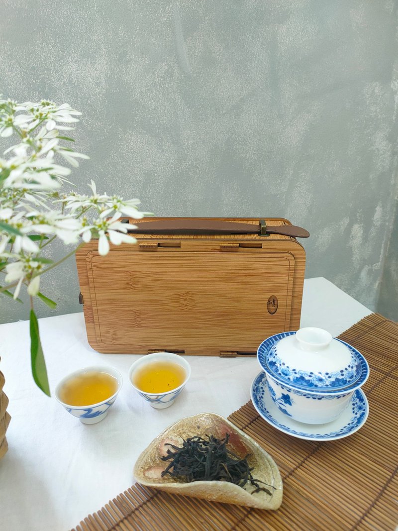 Wild Fragrance Phoenix Single Oolong Tea Set 2023 New Year's Day Gift Box - Tea - Other Materials White