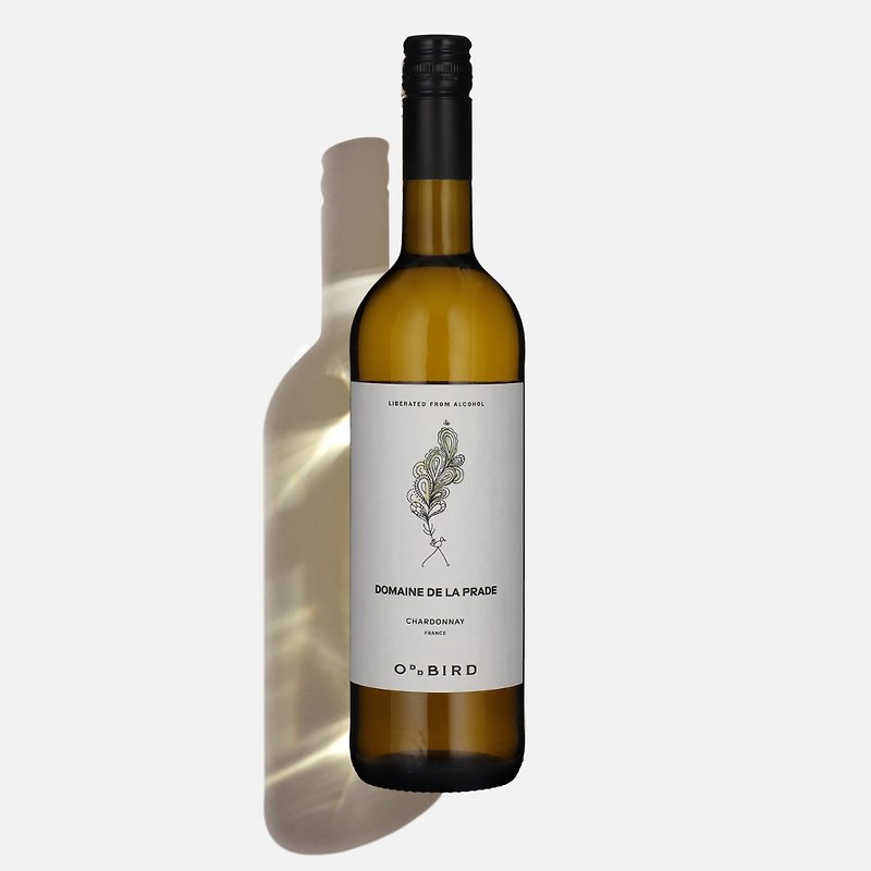 French Oddbird non-bird Prada Chardonnay non-alcoholic liquor 750mL/bottle - น้ำผักผลไม้ - แก้ว ขาว
