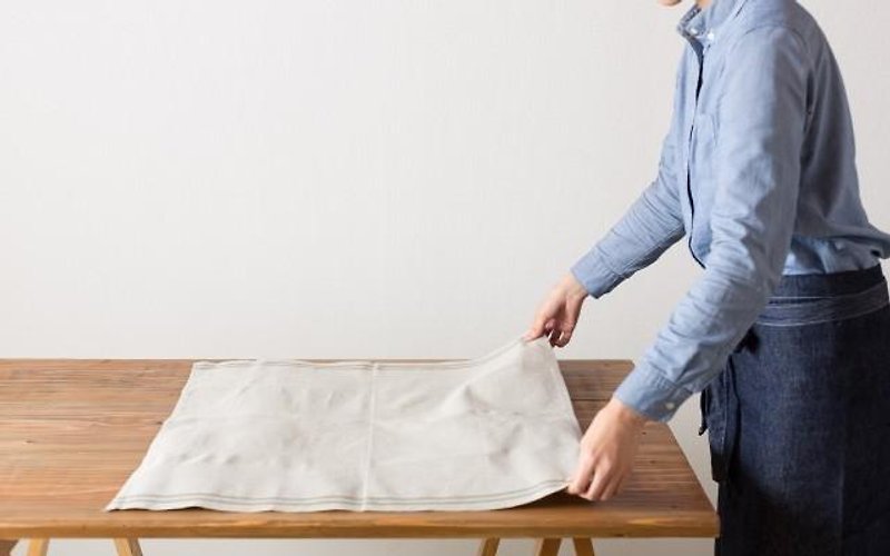 [Made to order] 65 x 90 cm Linen multi-cloth 10 colors in total - ผ้ารองโต๊ะ/ของตกแต่ง - ผ้าฝ้าย/ผ้าลินิน สีกากี