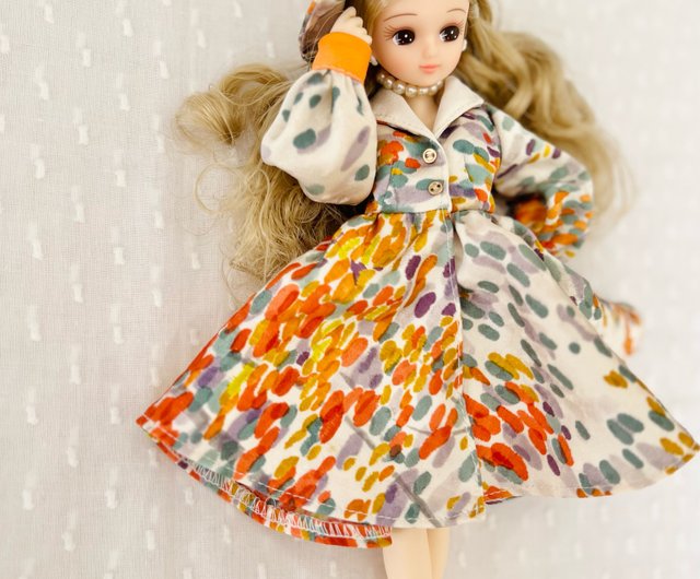 50sスプリングドレスリカちゃんブライスhs-made｜公仔/玩偶人氣