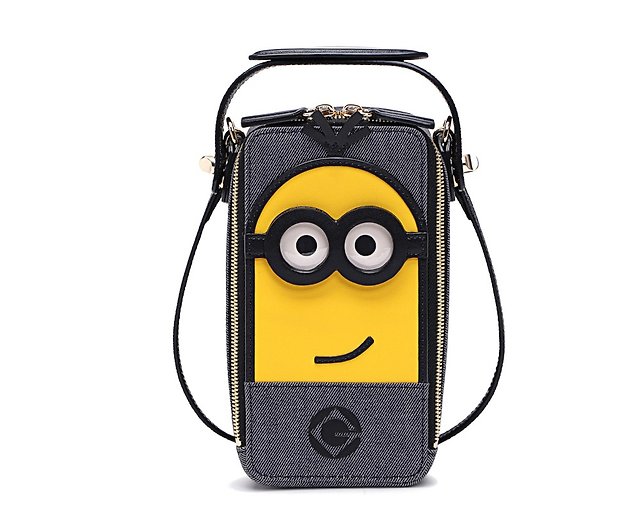  FION x Minions Cell Phone Purse for Women Phone Holder Wallet  Denim with Leather Small Crossbody Bag Mini Phone Pouch : Cell Phones &  Accessories