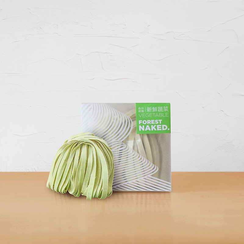 【Forest Pasta】Fresh Vegetable Pure Noodles (5 pieces) - บะหมี่ - อาหารสด สีเขียว