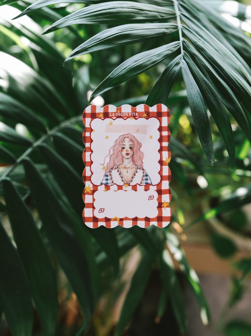 有你真好 可書寫 禮物貼紙 8張入 甜蜜生活聖誕禮物貼紙 - 貼紙 - 紙 紅色