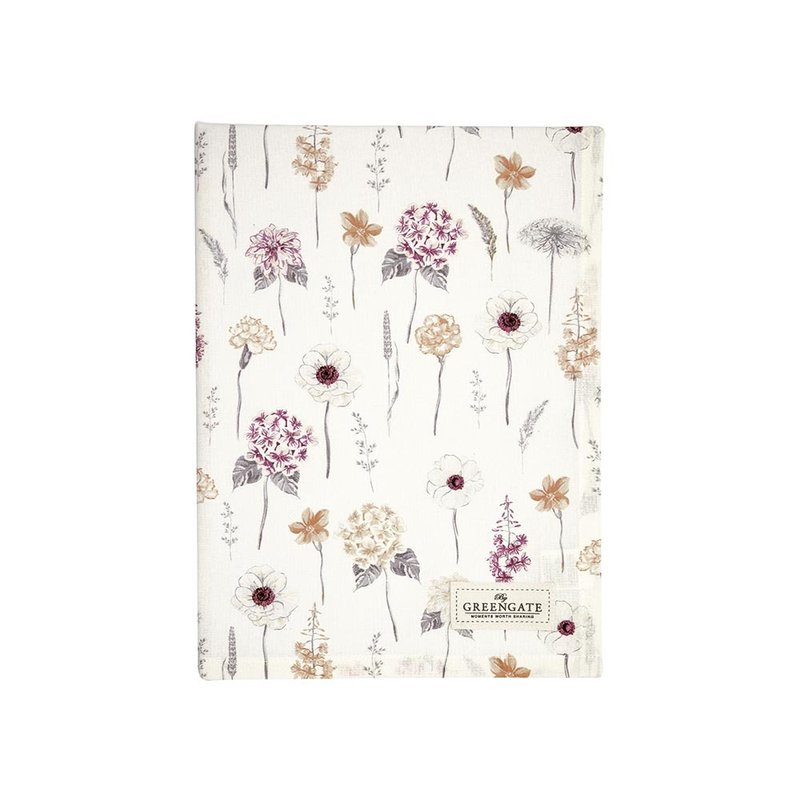 Danish GreenGate Lillith white-table runner/tea towel/lace napkin - Place Mats & Dining Décor - Cotton & Hemp Multicolor